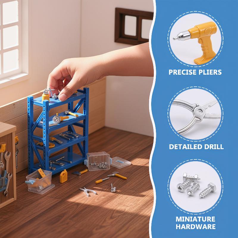 Workshop Tools Toy - Zestaw Mini Narzędzi Premium 30 szt.