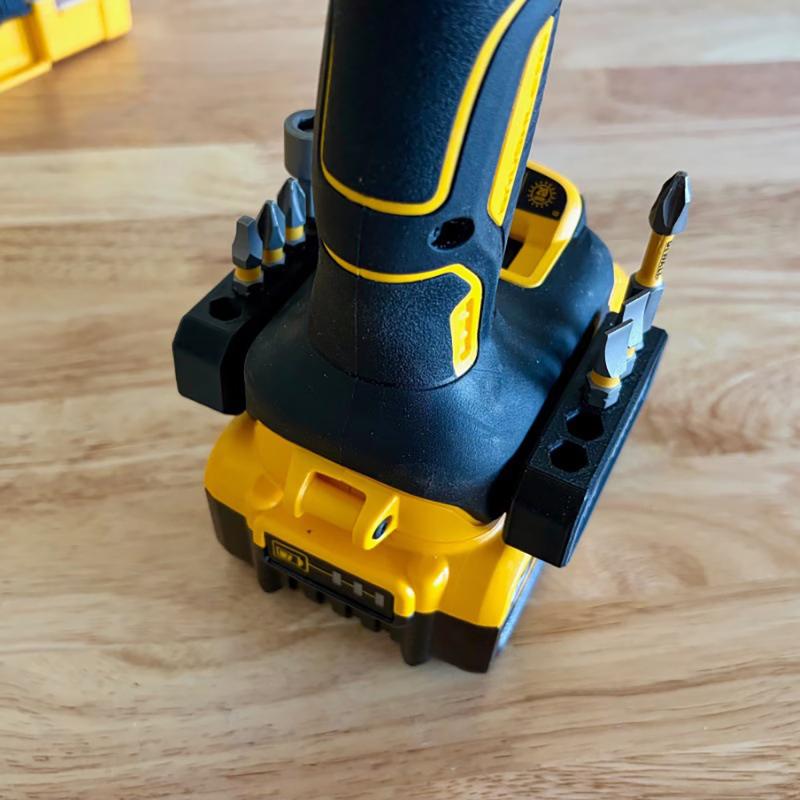 Power Tools For Workshop - Uchwyt magnetyczny na wiertła 5/10 szt.