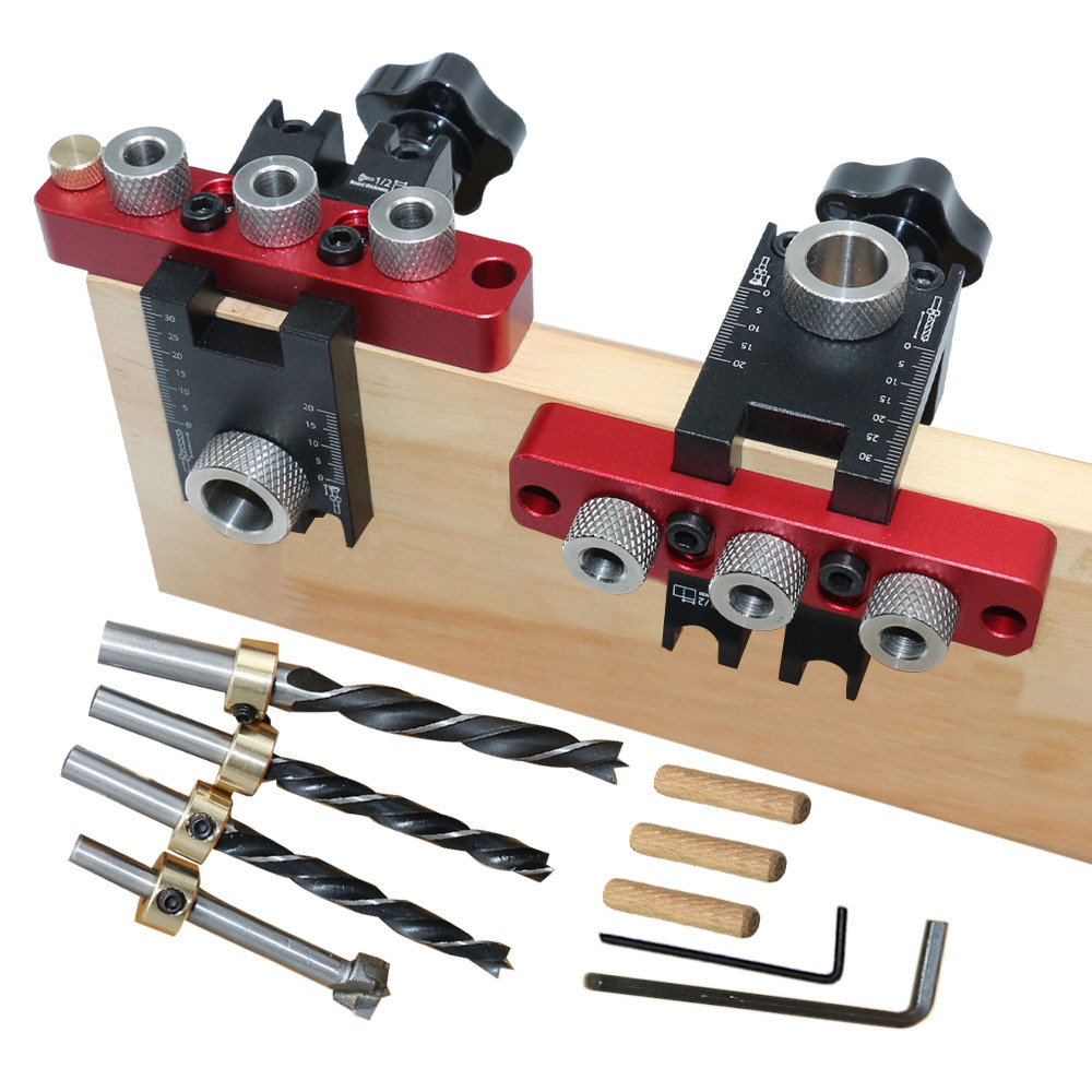 Pocket Hole Jig - Uniwersalny szablon 3 w 1 do