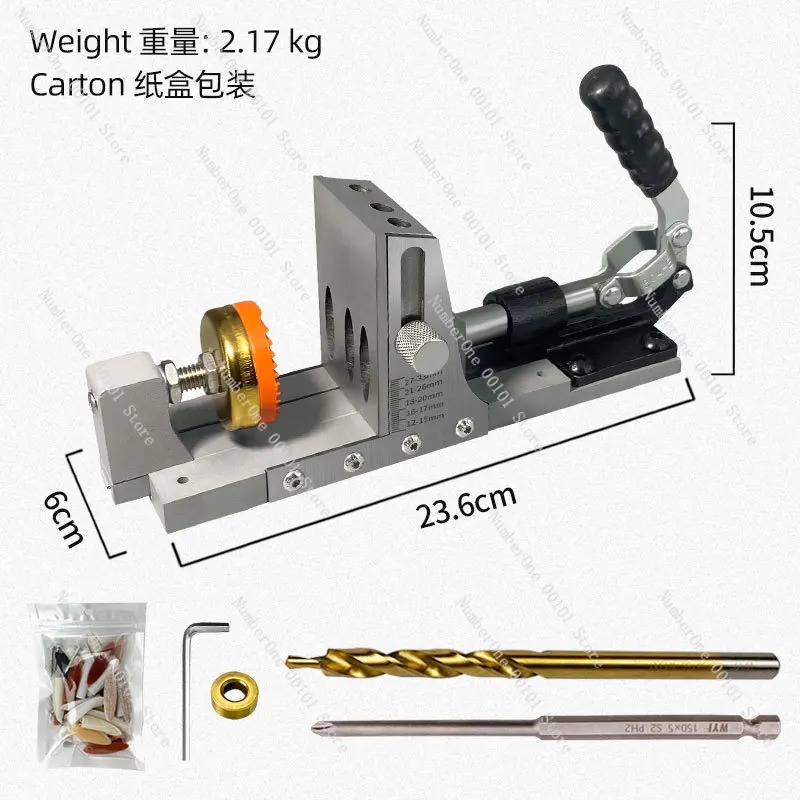 Szablon do otworów kieszeniowy – Pocket Hole Jig recenzja i cena