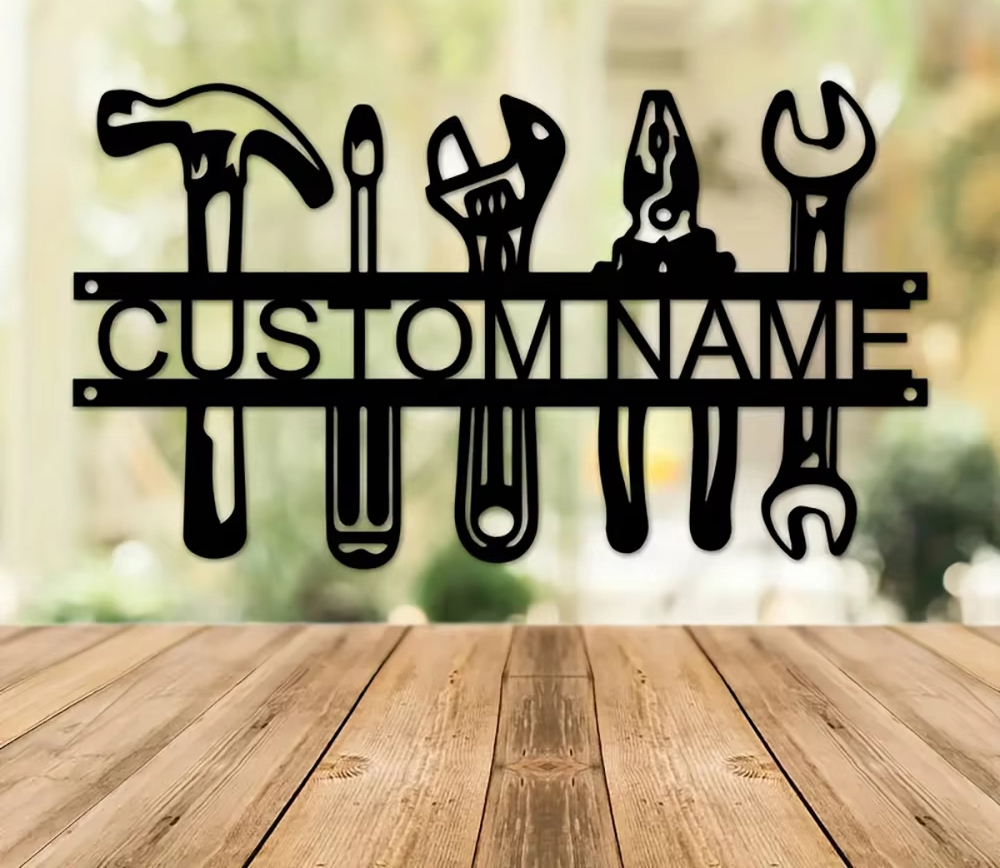Personalizowany Znak Ścienny w – Workshop Tools With Name recenzja i cena