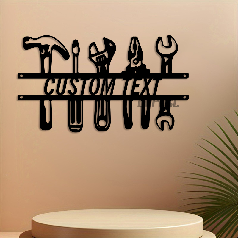 DIY Metalowa Dekoracja Ścienna – Workshop Tools With Name recenzja i cena