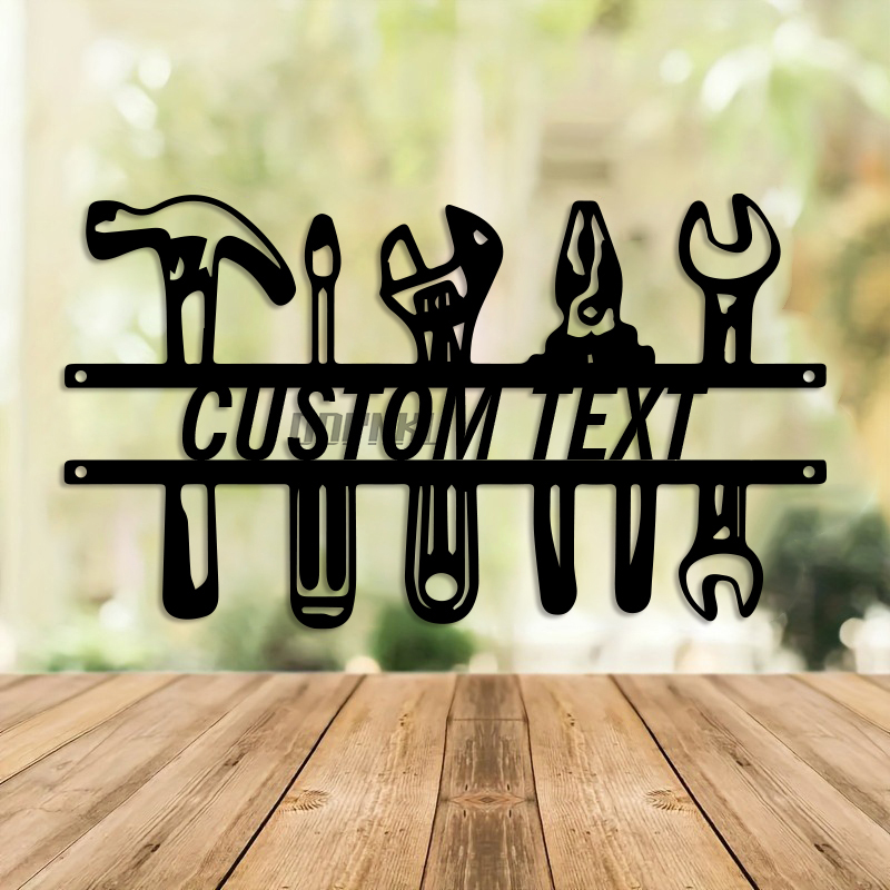 DIY Metalowa Dekoracja Ścienna – Workshop Tools With Name recenzja i cena