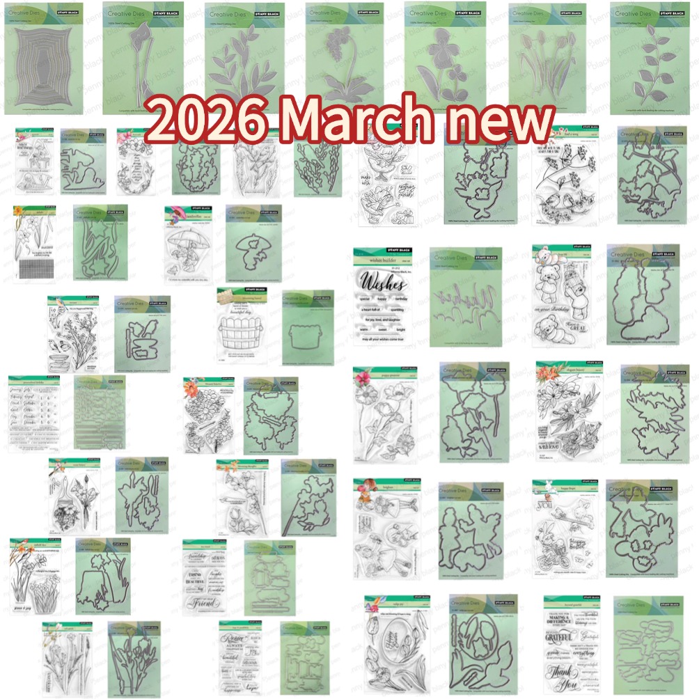 PennyBlack Clear Stamps L 2025 – Tap Die Set recenzja i cena