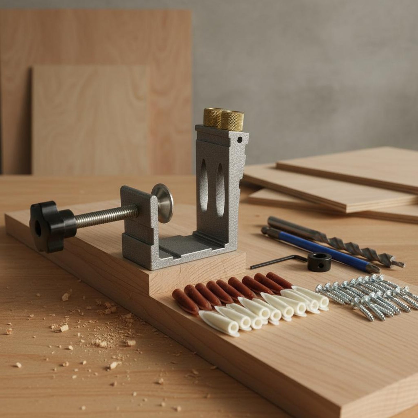 Szablon do wiercenia otworów k – Pocket Hole Jig recenzja i cena