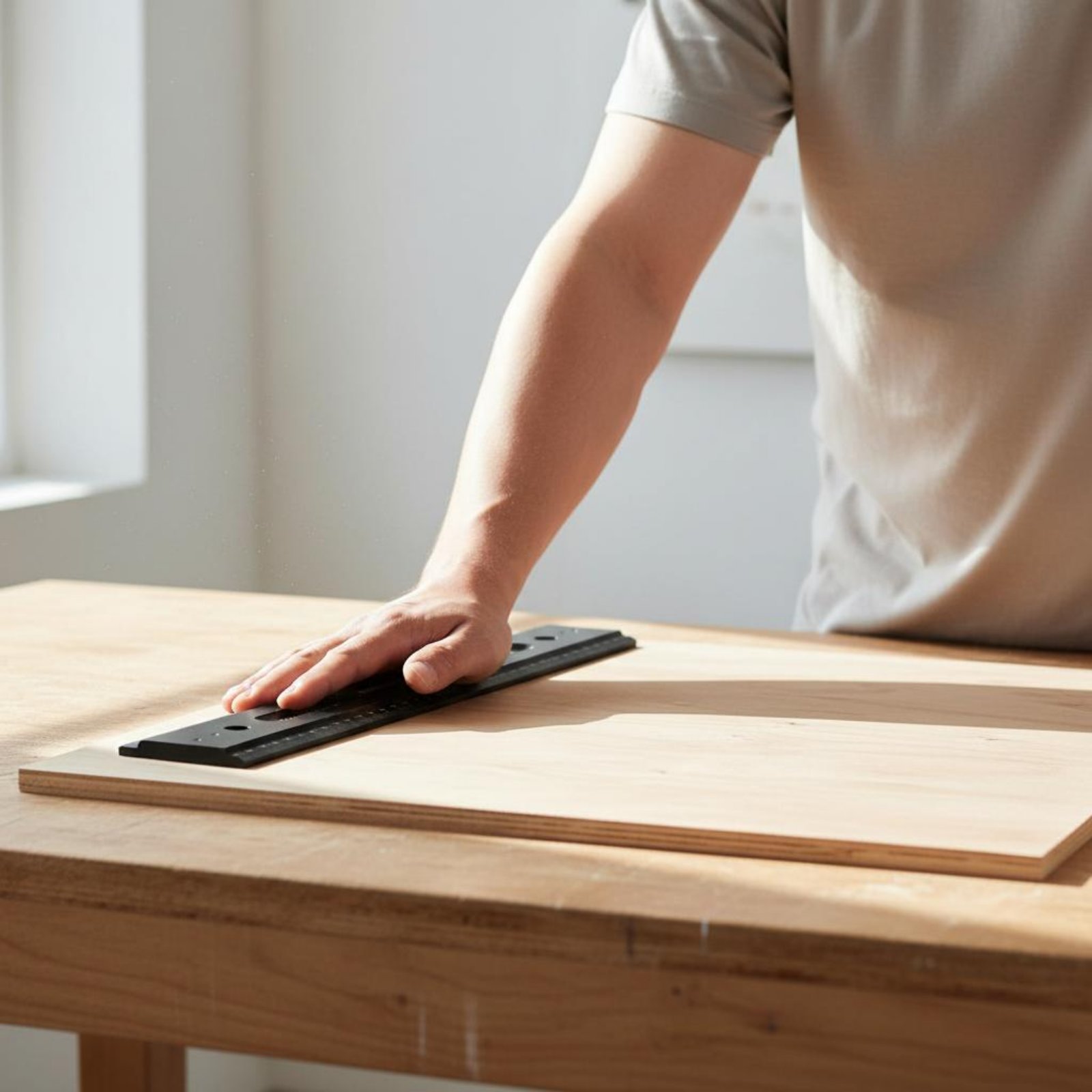 Linijka ze stopu aluminium, pr – Workshop Layout Tools recenzja i cena