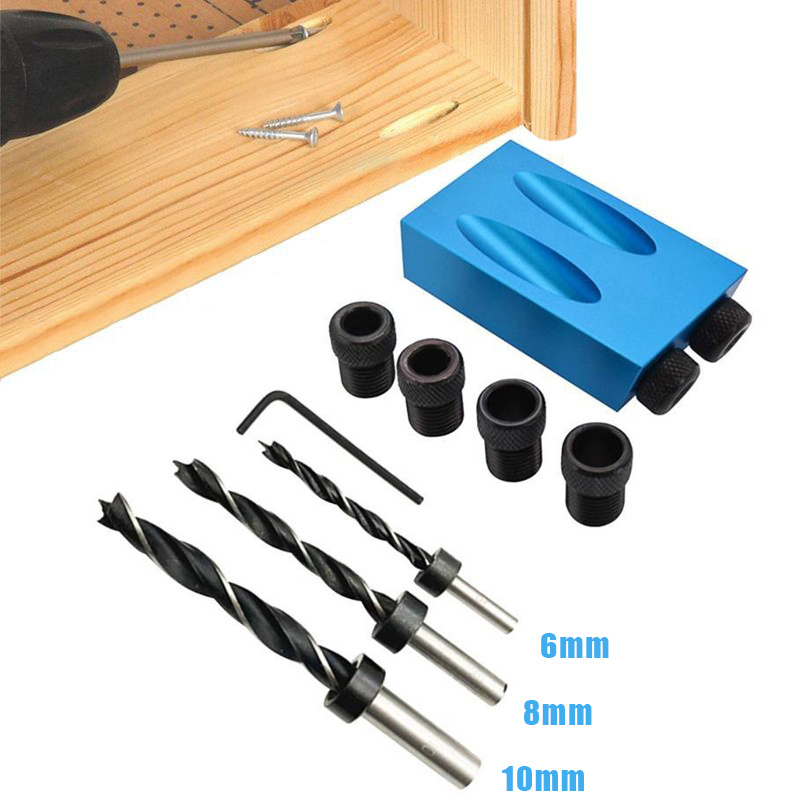 Zestaw 7/14 szt. wiertł do otw – Pocket Hole Jig recenzja i cena