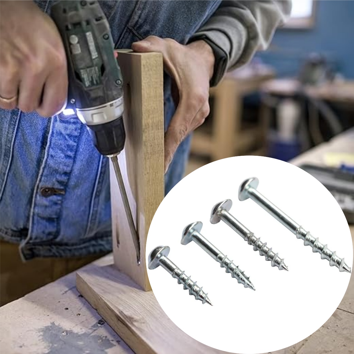 100 sztuk wkrętów do otworów k – Pocket Hole Jig recenzja i cena
