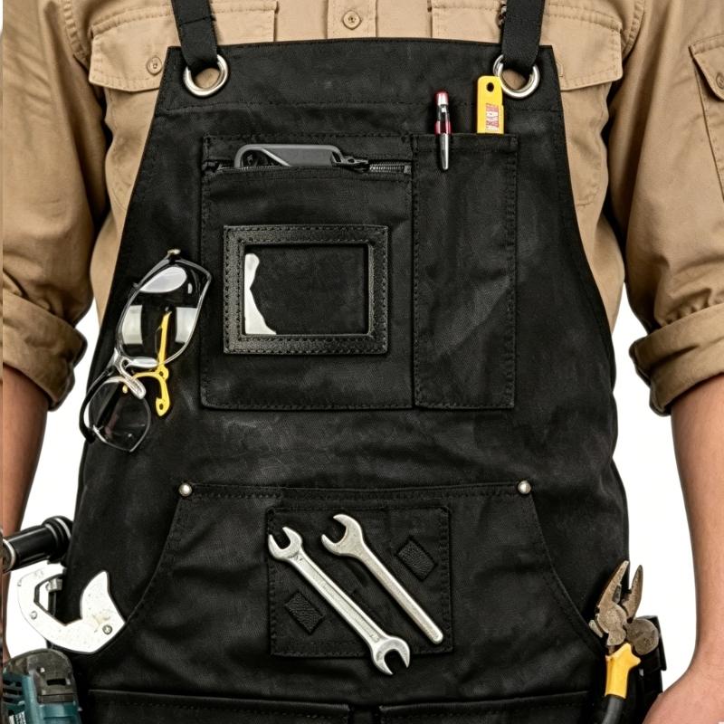 Fartuch użytkowy E8BD Płócienn – Workshop Tools Needed recenzja i cena