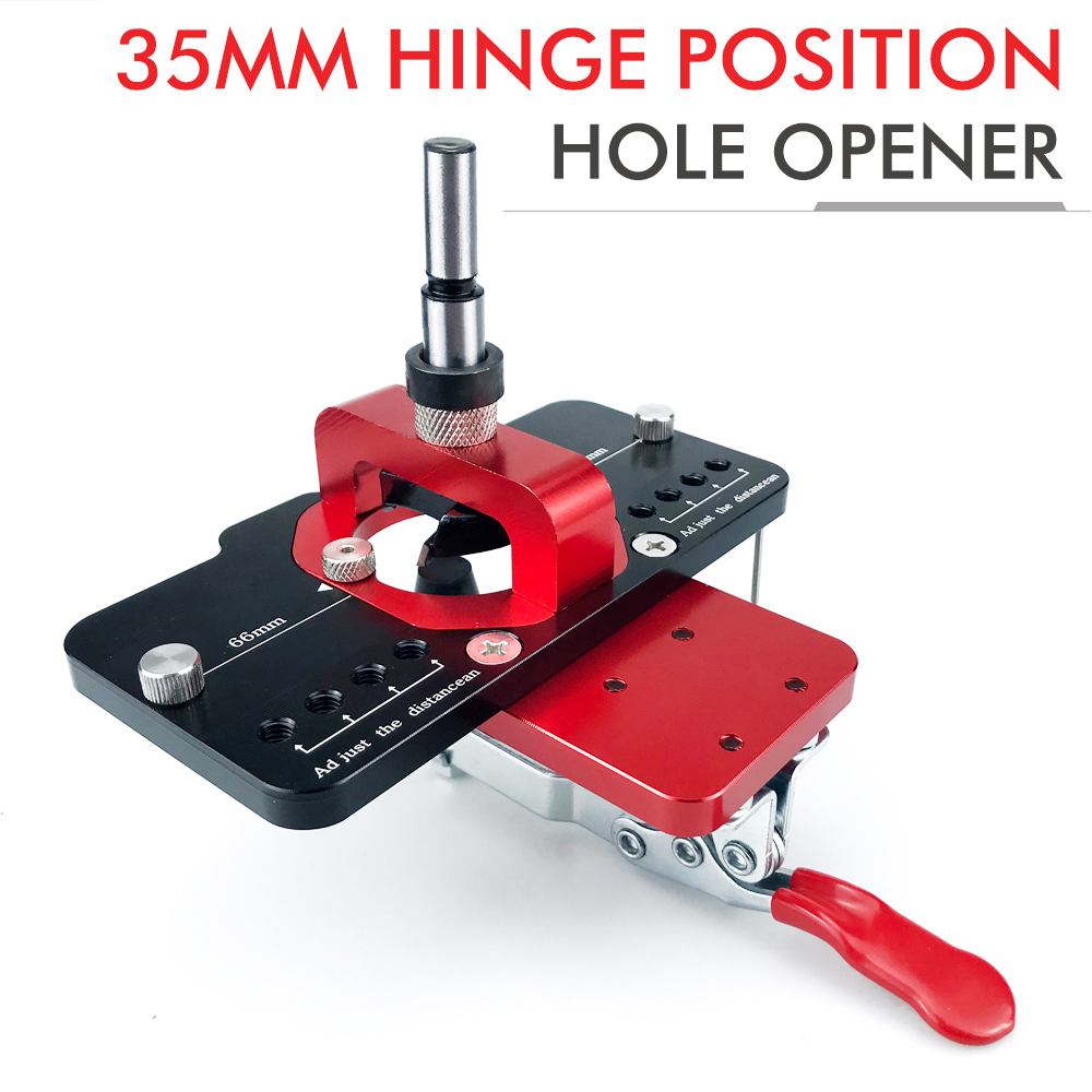35mm Ukryty przyrząd do zawias – Pocket Hole Jig recenzja i cena