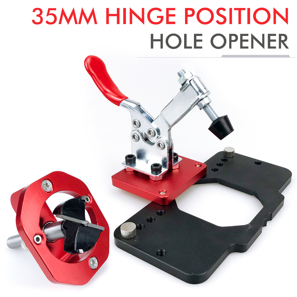 35mm Ukryty przyrząd do zawias – Pocket Hole Jig recenzja i cena