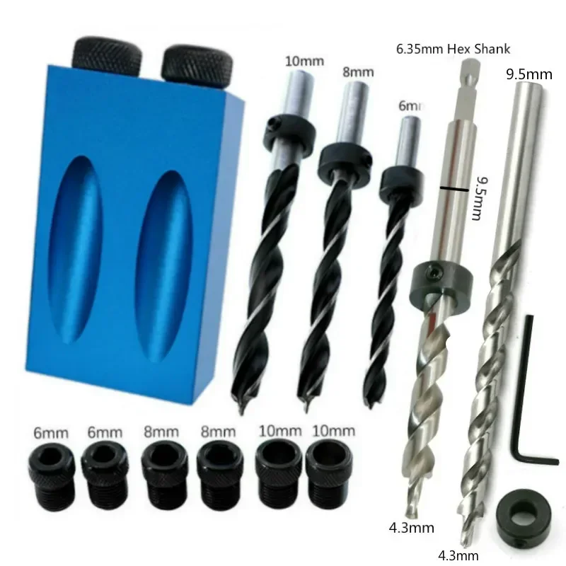Zestaw narzędzi do połączeń dr – Pocket Hole Jig recenzja i cena