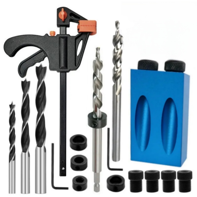 Zestaw narzędzi do połączeń dr – Pocket Hole Jig recenzja i cena