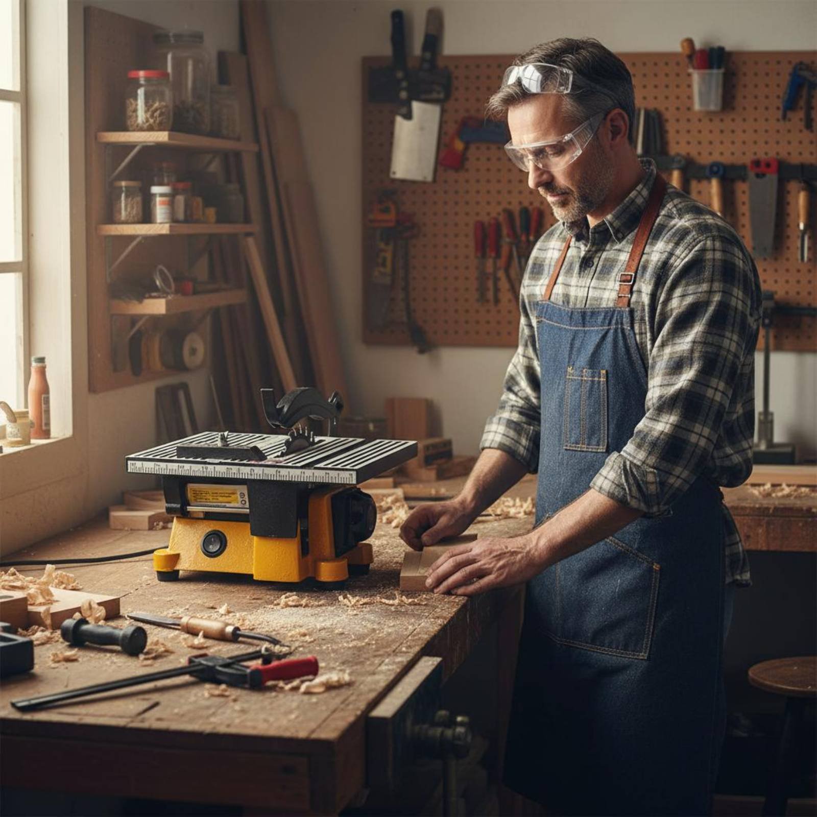 Mini piła stołowa przenośna, m – Power Tools For Workshop recenzja i cena