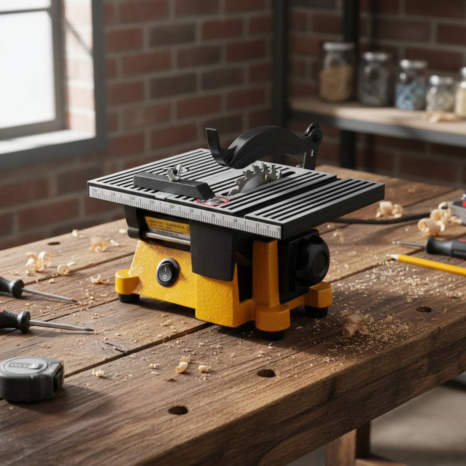 Mini piła stołowa przenośna, m – Power Tools For Workshop recenzja i cena