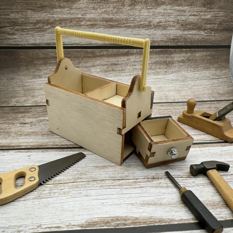 Gorący zestaw: Mini drewniany  – Workshop Tools Toy recenzja i cena