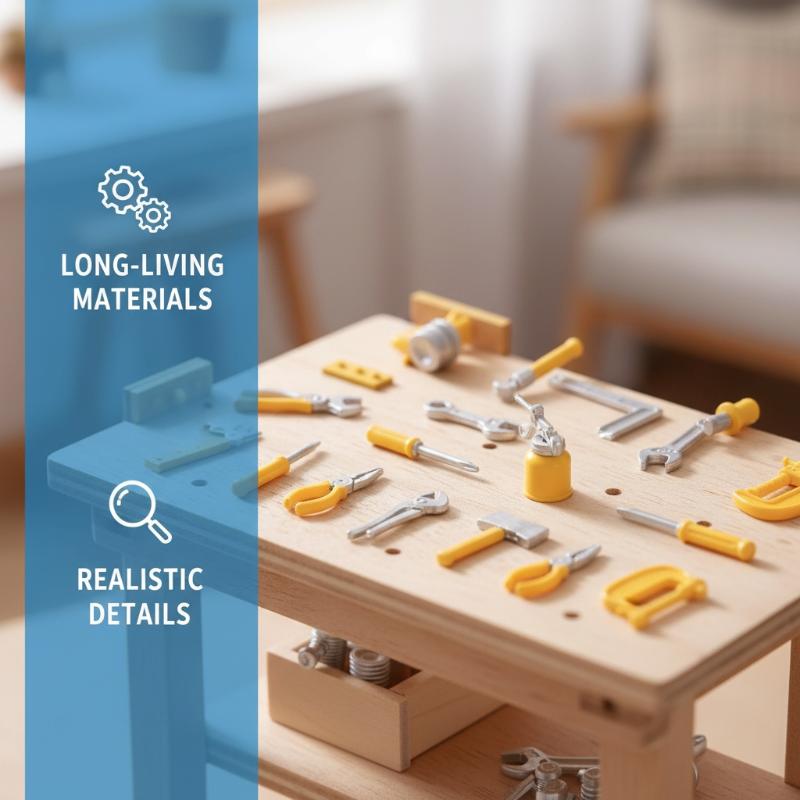 Zestaw mini narzędzi do domku  – Workshop Tools Toy recenzja i cena
